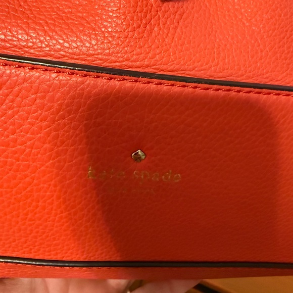 Kate Spade MaryAnne Coral Leather Shoulder Bag - Picture 3 of 14